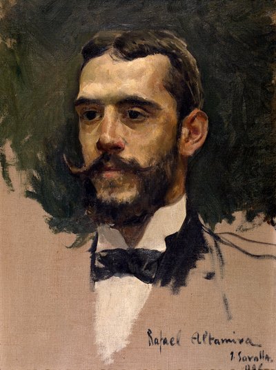 Rafael Altamira y Crevea von Joaquín Sorolla